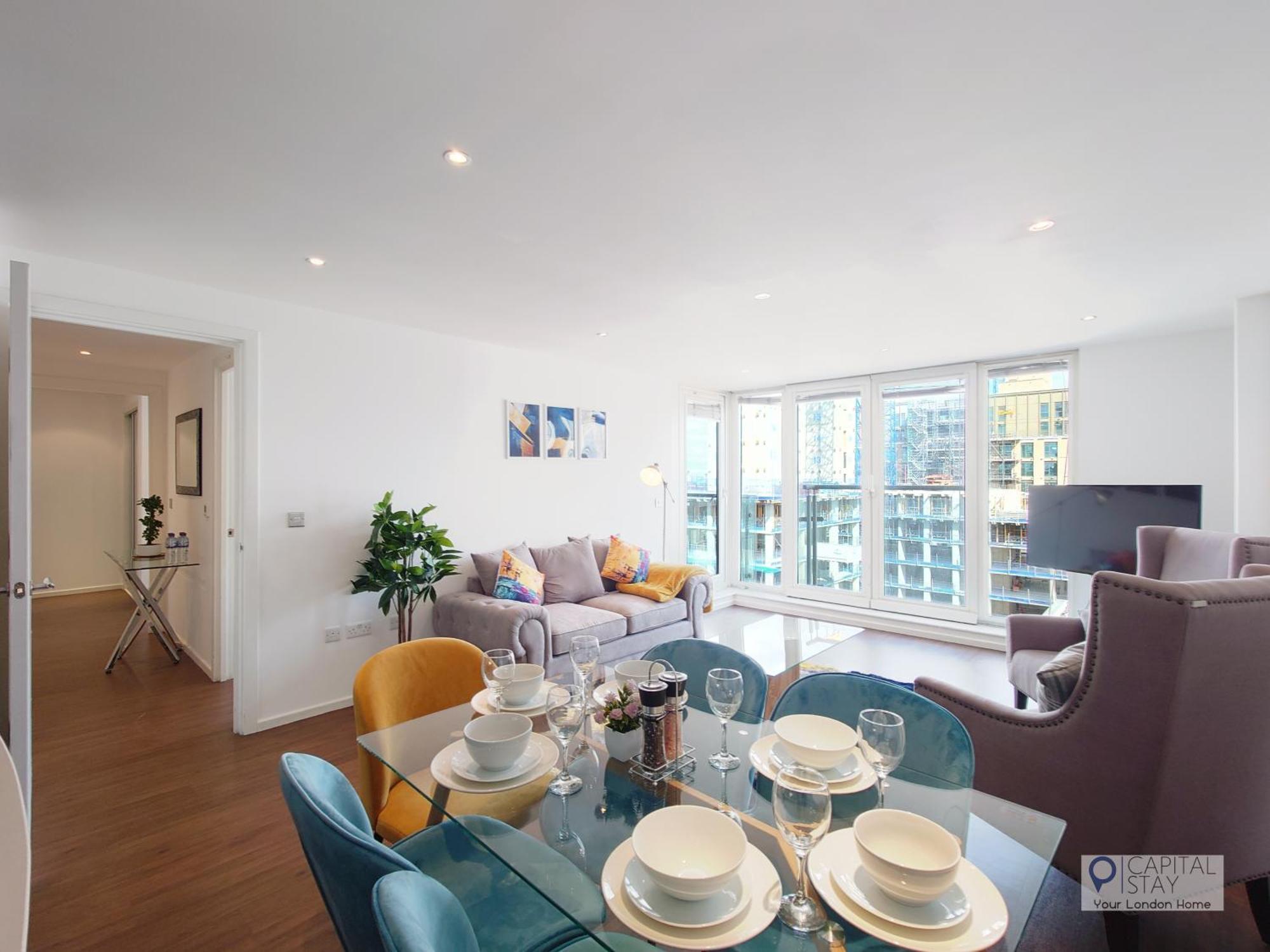 Deluxe Two Bed Apartment By London Excel & O2 エクステリア 写真