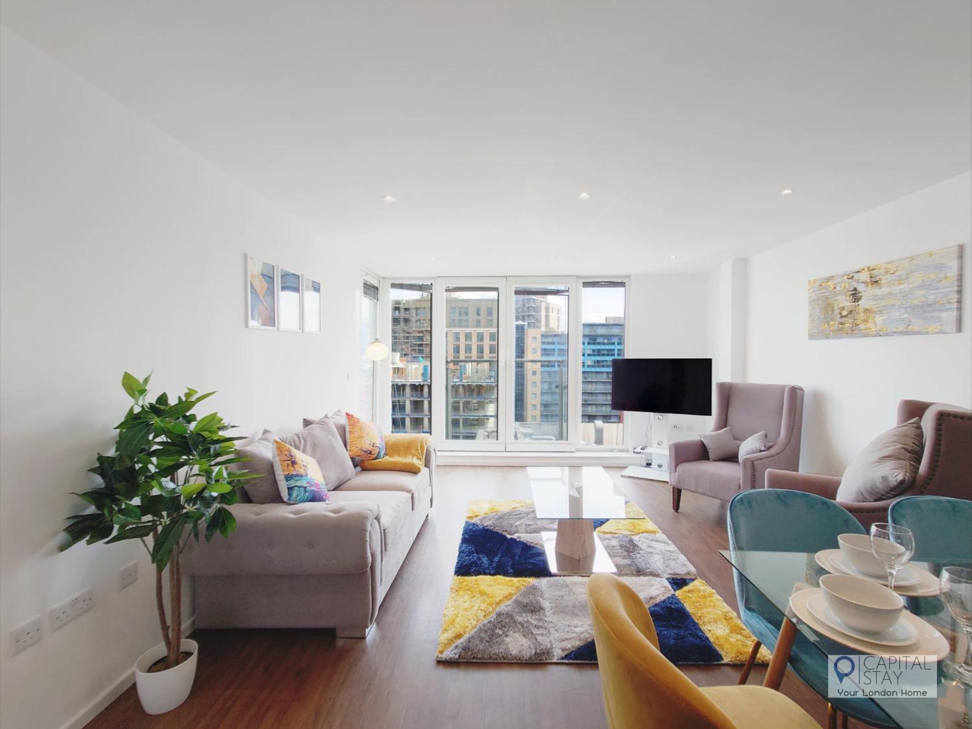 Deluxe Two Bed Apartment By London Excel & O2 エクステリア 写真