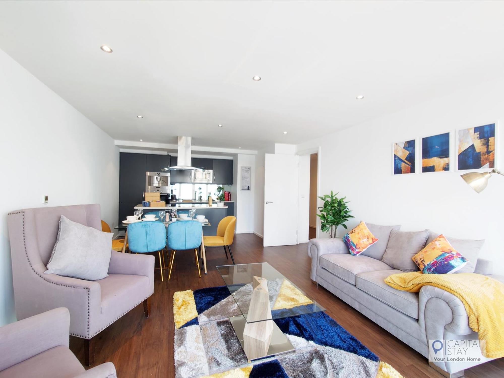 Deluxe Two Bed Apartment By London Excel & O2 エクステリア 写真